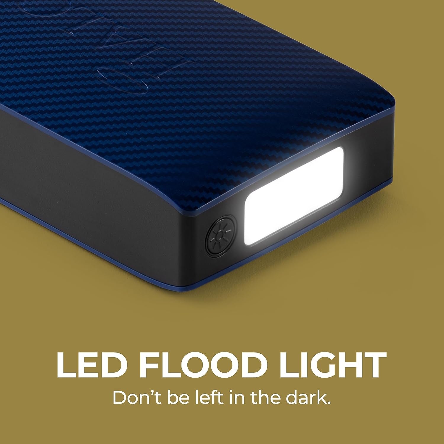 Bolt 58830 ACDC Portable Car Battery Jump Starter | 58.8Wh USB Power Bank with AC Outlet, Emergency Floodlight & Charger, Jumps Cars Suvs & Trucks, Powers Phones & Laptops, TSA Approved — Blue